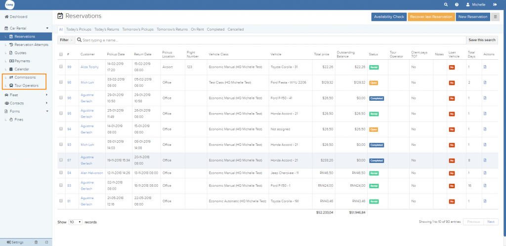 3.2 How to Enable the Tour Operator Module? - HQ Rental Software